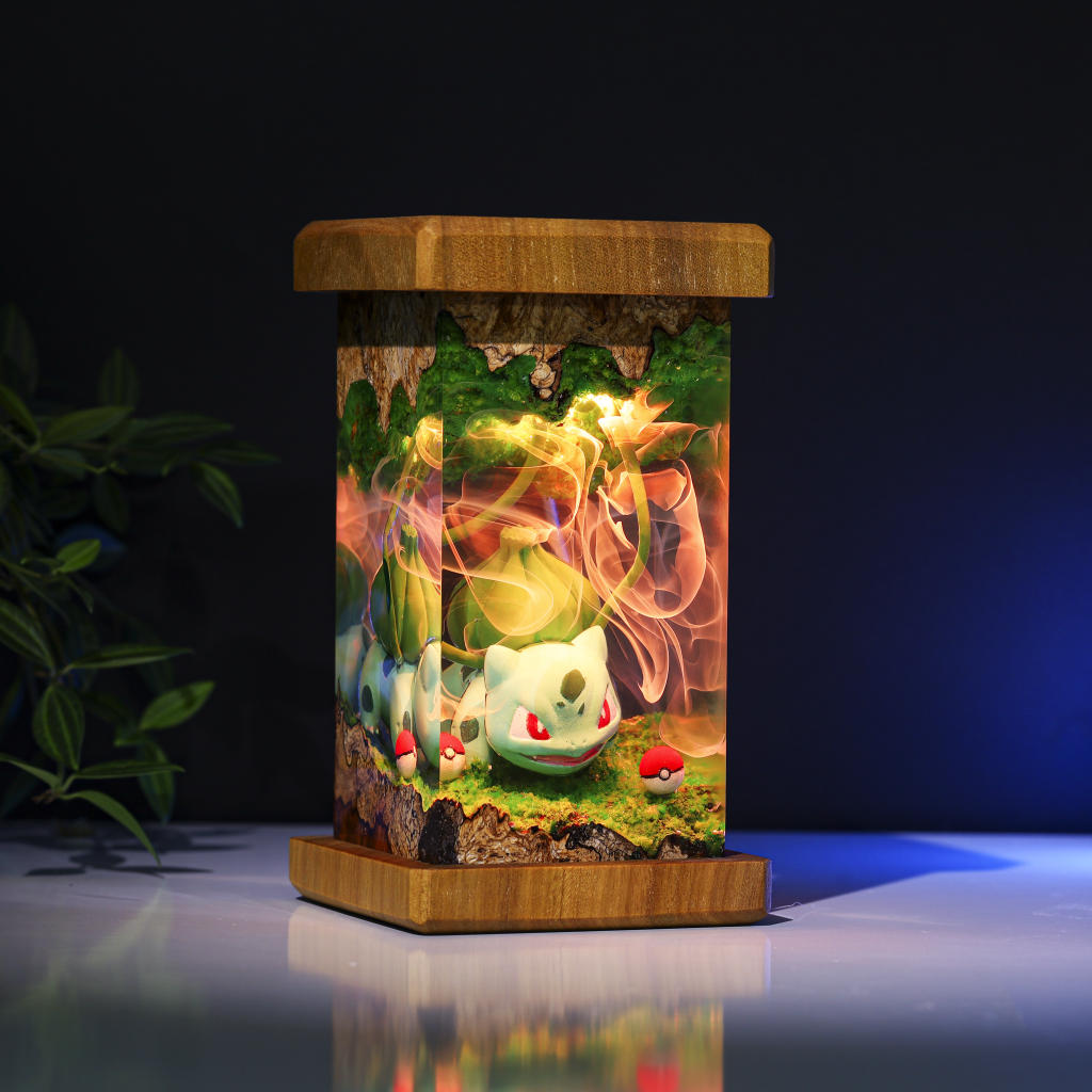 Bulbasaur pokemon night light 15 - Dat Craft